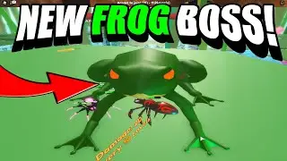 NEW FROG BOSS UPDATE IN LITTLE WORLD! (ROBLOX)
