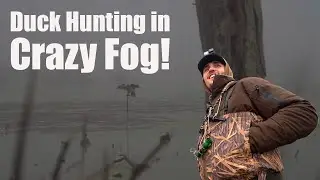 Ohio Waterfowl Hunting in the thickest fog we've ever seen! (Loaded with Woodies)