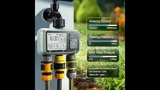 How to Set Up Your Water Timer HCT-378 | Video Guide