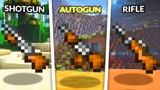 Это ЛУЧШИЙ мод на оружие в Minecraft.