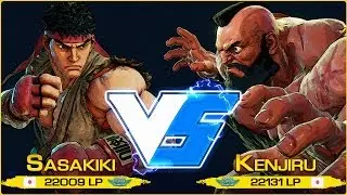 Sasakiki (Ryu) vs Kenjiru (Zangief) ► Ranked ► 11.24.16