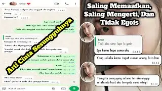 DIDALAM SUATU HUBUNGAN HARUS SALING MEMAAFKAN SATU SAMA LAIN