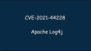CVE-2021-44228 Log4Shell Lab Setup & Exploit