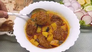 Aloo Wadiyan Salan Recipe | Special Aloo Badiyan Salan At Home | Quick & Easy | By ZahraMe