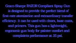 Graco-Sharpe 253443 RAZOR Compliant Spray Gun