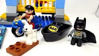 LEGO Dulpo | 10599 | Batman Adventure Wonder Women ,Superman and Cat Building Instructions.