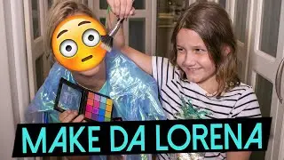 Minha irmã mais nova LORENA ME MAQUIOU || Giu Nassa