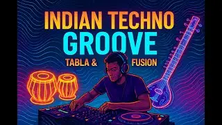 Hypnotic Indian Techno | Tabla & Sitar Groove (DJ Mix) | Ethereal Rhythms & Glitchy Vibes