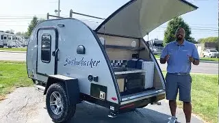 2021 Braxton Creek Bushwhacker 10FB Teardrop Walkthrough Video | RV Dealer in Michigan