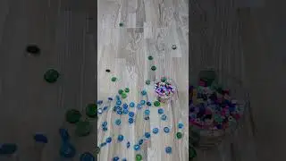 marbles and beads video satisfying #Tungofficial #shorts