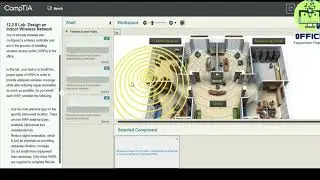 Testout Network+ 12.2.8 Lab Design an Indoor Wireless Network