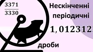 Як перетворити звичайний дріб у нескінченний періодичний