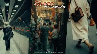 How to edit Street Photography Preset 😱| Free Download DNG & XMP🎁 |Mobile Lightroom Tutorial