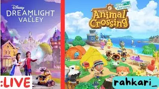 LIVE!  Animal Crossing update! Dann etwas DDV Sternenpfad! :D