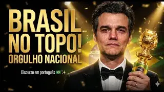 O Brasil PAROU: Wagner Moura vence o Globo de Ouro e emociona at&eacute; o presidente