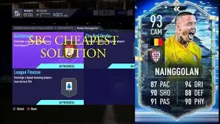FLASHBACK RADJA NAINGGOLAN SBC CHEAPEST SOLUTION!! #FIFA21