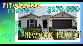 New Construction | Titusville Florida | $379,990 | 4BD/2BA | 1989 SQFT. | 2 Car Garage | Comm. Pool