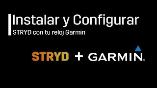 Instalar STRYD con tu reloj Garmin
