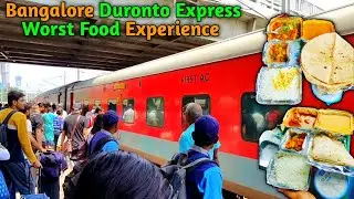 12245 Howrah Smvt Duronto Express Journey In 3rd Ac||Worst Food Experience In Bangalore Duronto Exp
