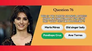 Spain 🇪🇸  Knowledge Quiz 🤓 100 Questions