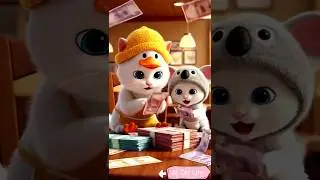 👉 Two Little Kittens Work as Waiters to Save Their Mom &ndash; A Tiny Journey of Big Love 🐾💛 / AI Cat Life