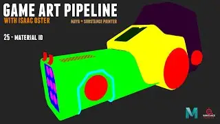 Game Art Pipeline 25  -  Material IDs