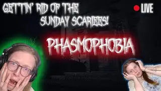 🔴 LIVE &mdash; Phasmophobia Couples Co-Op | Funny Jump-Scares & First-Time Ghost Hunts | Sunday Scaries