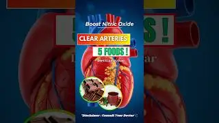 Best Foods to Clean Out Arteries🫀 | Nitric Oxide Rich Foods