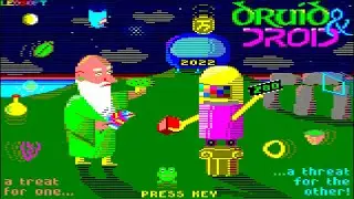 [Amstrad CPC] Druid & Droid - Longplay