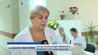 Inaugurarea secției Ginecologie Aseptică a IMSP SCM Nr. 1