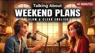 This Weekend, Let&rsquo;s Meet! | Real English Conversation (Level A2)