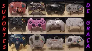 Como fazer suportes para controles de videogame sem gastar nada 😱