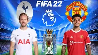 FIFA 22 | Tottenham Hotspur vs Manchester United - 2021/22 Premier League English Season - Gameplay