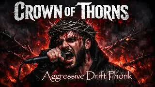 K R &Oslash; V N - Crown of Thorns | Aggressive Drift Phonk | Dark Industrial Trap | Official Audio