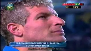 Despedida de Martin Palermo en La Bombonera Completo