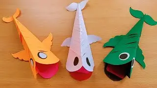 DIY Republic day handmade craft  |26 January 2023 school craft | Origami Paper Fish | Paper Craft