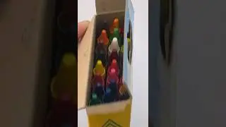 Back 2 School Crayon Challenge Crayola VS Cra-Z-Art #colors #shorts #vs #back2basic #backtoschool