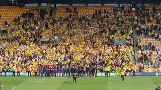 Amazing Atmosphere set by NAC Breda fans away Norwich || Friendly Match Norwich City - NAC Breda