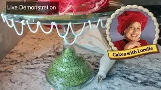 🔴 Рецепт королевской глазури с яичными белками - ниточки для украшения тортов 🍰 Торты с Лорели