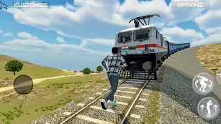 रेल ने मार डाला 😮😮😨 #train #indianvehiclessimulator3dvideos 