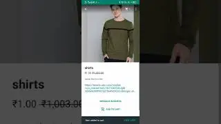 Whatsapp Ecommerce Chatbot (shopping, payment, confirmation)