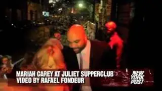 Mariah Carey Makes First Public Appearance at Juliet Supper Club After Giving Birth