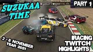 iRacing Twitch Highlights 21S4W8P1 2 - 8 November 2021 Part 1 Funny moves saves wins fails