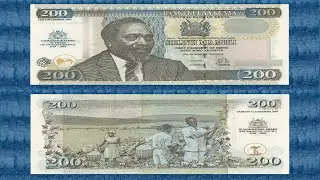 🇰🇪 2003 200 памятная банкнота Республики Кения, предназначенная для обращения.