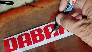 PAANO GUMAWA NG LETRA SA BOX/ SIMPLE CUTTING STICKER