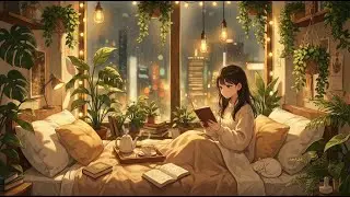 LoFi Jazz Chillhop Instrumental Rainy Night Bedroom Mood for Reading, Study, Work and Calm