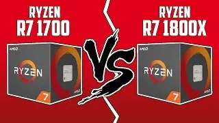 AMD RYZEN 7 1700 VS AMD RYZEN 7 1800X - Gaming Benchmarks
