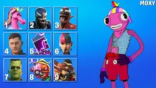 Guess The Skin By The Toona Fish Style - Fortnite Challenge By Moxy