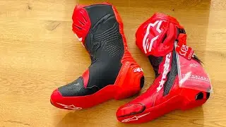 Unboxing Alpinestars Supertech R Vented red/fluo red