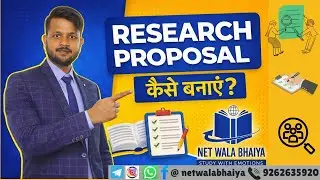 Research Proposal kaise banaye? step by step guide | by netwalabhaiya